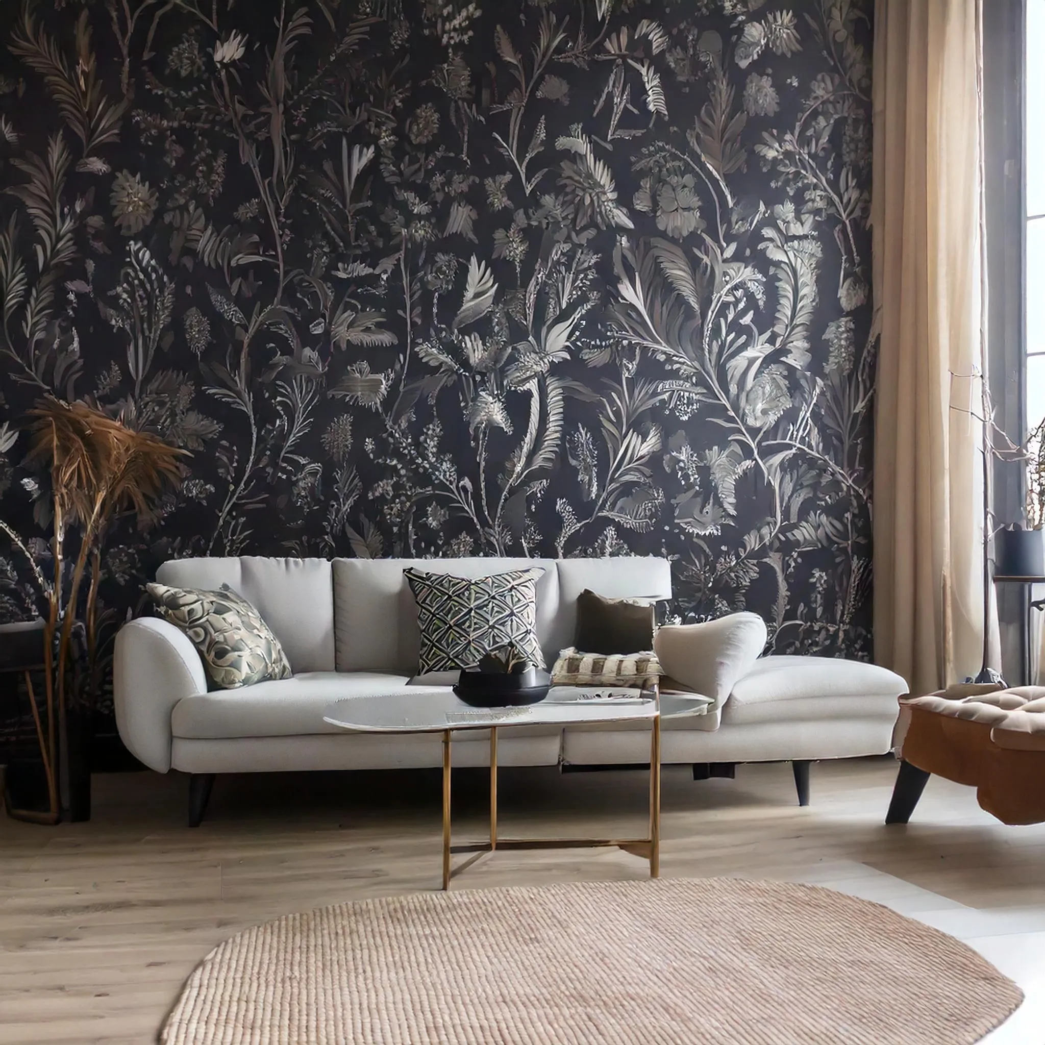 Farbauswahl mit Farbpalette und Stiften